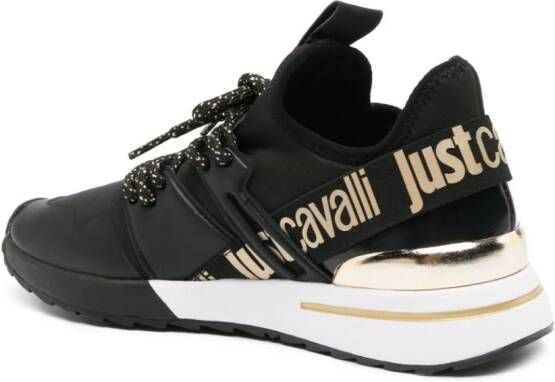 Just Cavalli Sneakers met logoprint Zwart