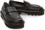 JW Anderson Bumper-Tube loafers met geribbelde zool Zwart - Thumbnail 2