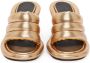 JW Anderson Bumper Tubular gewatteerde sandalen Goud - Thumbnail 3