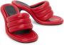 JW Anderson Bumper Tubular gewatteerde sandalen Rood - Thumbnail 2