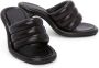 JW Anderson Bumper Tubular gewatteerde sandalen Zwart - Thumbnail 2