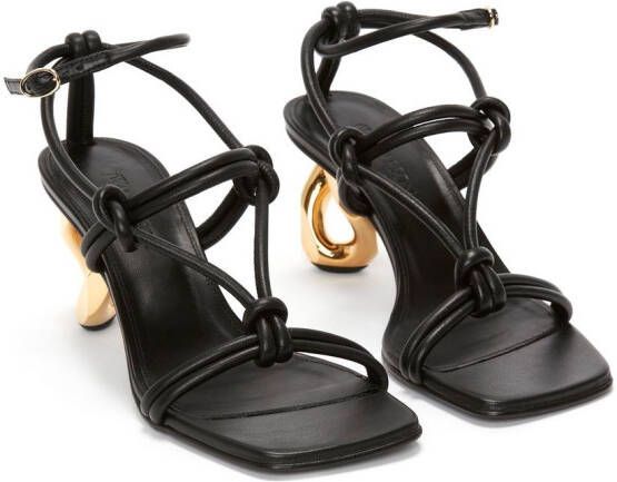 JW Anderson Sandalen met kettinghak Zwart