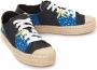 JW Anderson Espadrille sneakers met aardbeiprint Zwart - Thumbnail 2