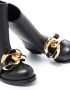 JW Anderson Hight Chain rubberen laarzen Zwart - Thumbnail 4