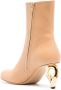 JW Anderson Leren laarzen Beige - Thumbnail 3