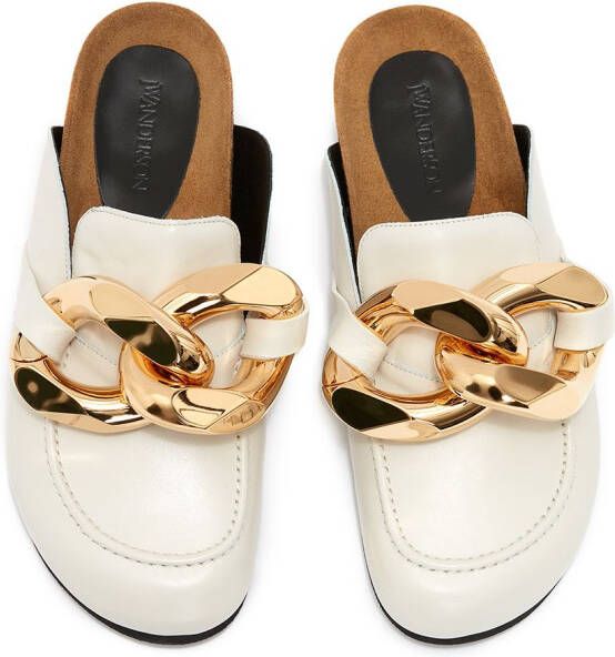 JW Anderson Loafers met schakeldetail Wit