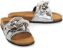 JW Anderson Metallic slippers Grijs - Thumbnail 2