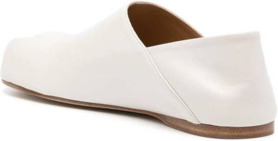 JW Anderson Paw leren loafers Wit