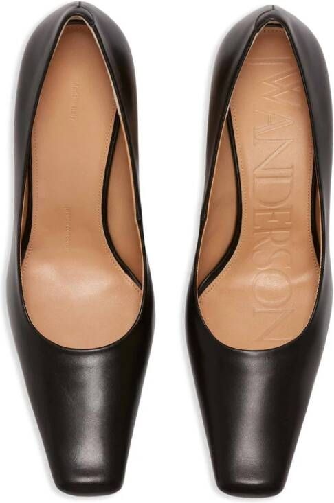 JW Anderson JW Bubble Heel leren pumps Zwart