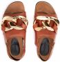 JW Anderson Sandalen met ketting Bruin - Thumbnail 3