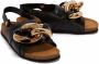 JW Anderson Sandalen met ketting Zwart - Thumbnail 2