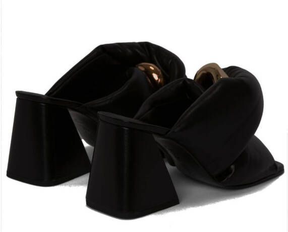 JW Anderson Sandalen met ketting Zwart