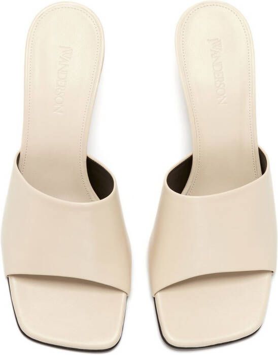 JW Anderson Sandalen met kettinghak Beige