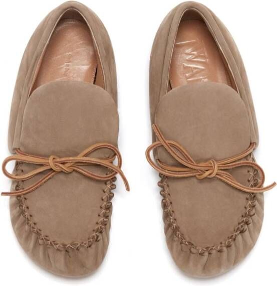 JW Anderson Suède loafers Beige