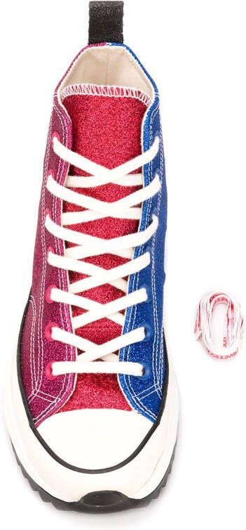 JW Anderson x Converse Run Star Hike high-top sneakers Roze