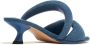 JW Pei Gewatteerde denim muiltjes Blauw - Thumbnail 3