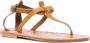 K. Jacques Buffon leren sandalen Beige - Thumbnail 2