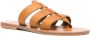 K. Jacques Slippers van kalfsleer Bruin - Thumbnail 2