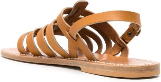 K. Jacques Homer leren sandalen Beige