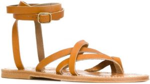 K. Jacques Zenobie sandalen Bruin