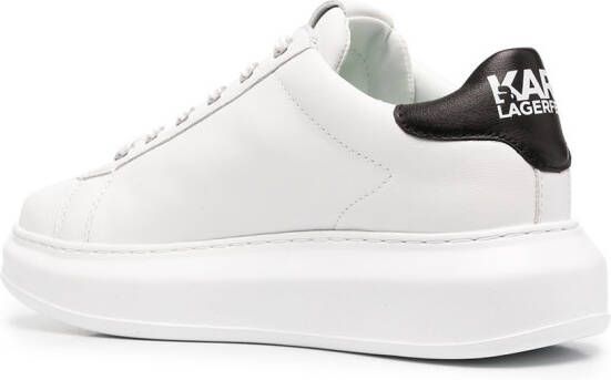 Karl Lagerfeld Ikonik Karl low-top sneakers Wit