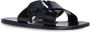 Karl Lagerfeld Jelly III NFT Kross slippers Zwart - Thumbnail 2