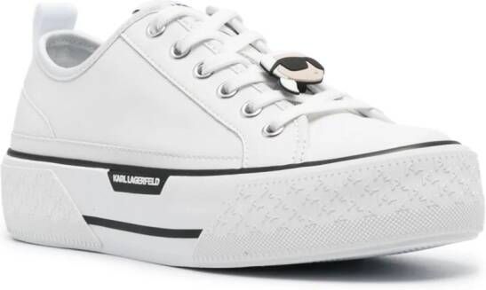 Karl Lagerfeld Kampus Max III high-top sneakers Wit