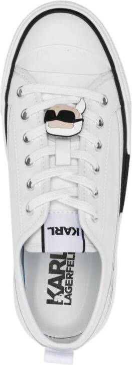 Karl Lagerfeld Kampus Max III high-top sneakers Wit