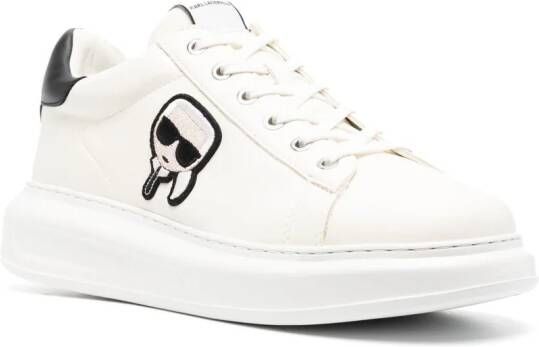 Karl Lagerfeld Kapri Ikonic Kc low-top sneakers Wit