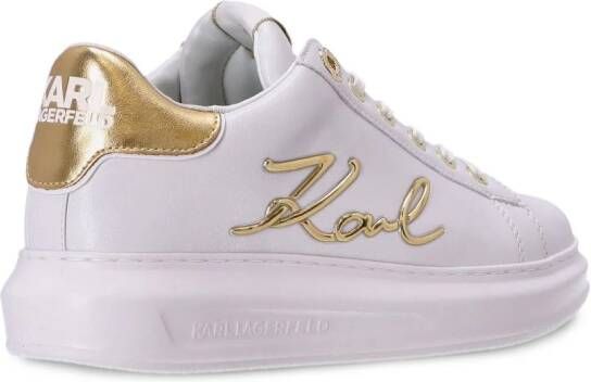 Karl Lagerfeld Kapri Karl Ikonic low-top sneakers Wit