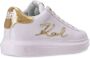 Karl Lagerfeld Kapri Karl Ikonic low-top sneakers Wit - Thumbnail 3