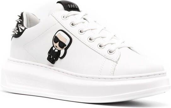 Karl Lagerfeld Kapri K Ikonik chunky sneakers Wit