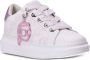 Karl Lagerfeld Kapri NFT leren sneakers met monogram Roze - Thumbnail 2