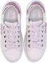 Karl Lagerfeld Kapri NFT leren sneakers met monogram Roze - Thumbnail 4