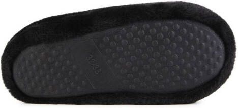 Karl Lagerfeld Kids Slippers met geborduurd logo Zwart