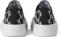 Karl Lagerfeld Ko sneakers met monogram-print Zwart - Thumbnail 3