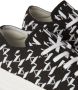 Karl Lagerfeld Ko sneakers met monogram-print Zwart - Thumbnail 5