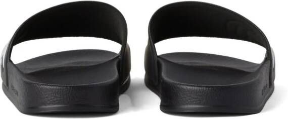 Karl Lagerfeld Ikon NFT badslippers Zwart