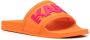 Karl Lagerfeld Slippers met logo-reliëf Oranje - Thumbnail 2