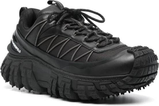 Karl Lagerfeld K Trail Kross leren sneakers Zwart