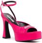 Karl Lagerfeld Lazula sandalen met gegraveerd logo Roze - Thumbnail 2