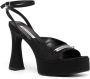 Karl Lagerfeld Lazula sandalen met gegraveerd logo Zwart - Thumbnail 2