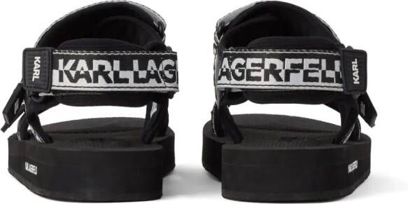 Karl Lagerfeld Atlantik Speculum sandalen Zwart