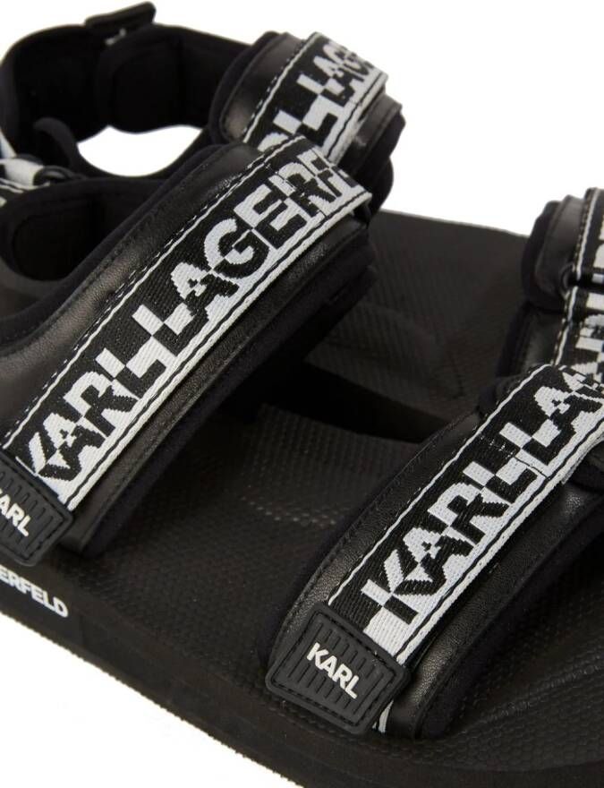 Karl Lagerfeld Atlantik Speculum sandalen Zwart