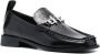 Karl Lagerfeld Loafers met monogramplakkaat Zwart - Thumbnail 2