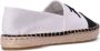 Karl Lagerfeld Espadrilles met geborduurd logo Wit - Thumbnail 3