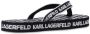 Karl Lagerfeld Teenslippers met logoprint Zwart - Thumbnail 3