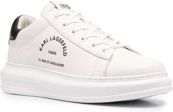 Karl Lagerfeld Low-top sneakers Wit
