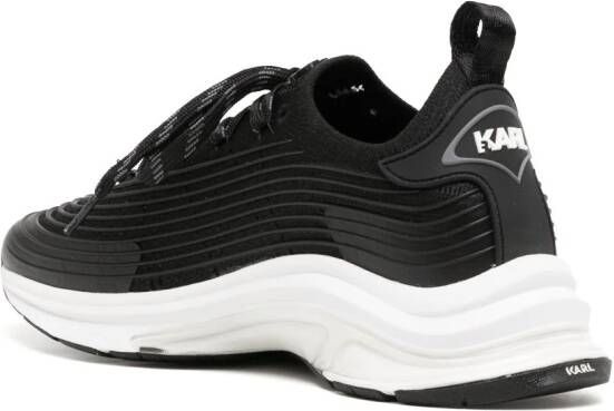 Karl Lagerfeld Plexikon low-top sneakers Zwart