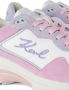 Karl Lagerfeld Lux Finesse Signia sneakers Roze - Thumbnail 5